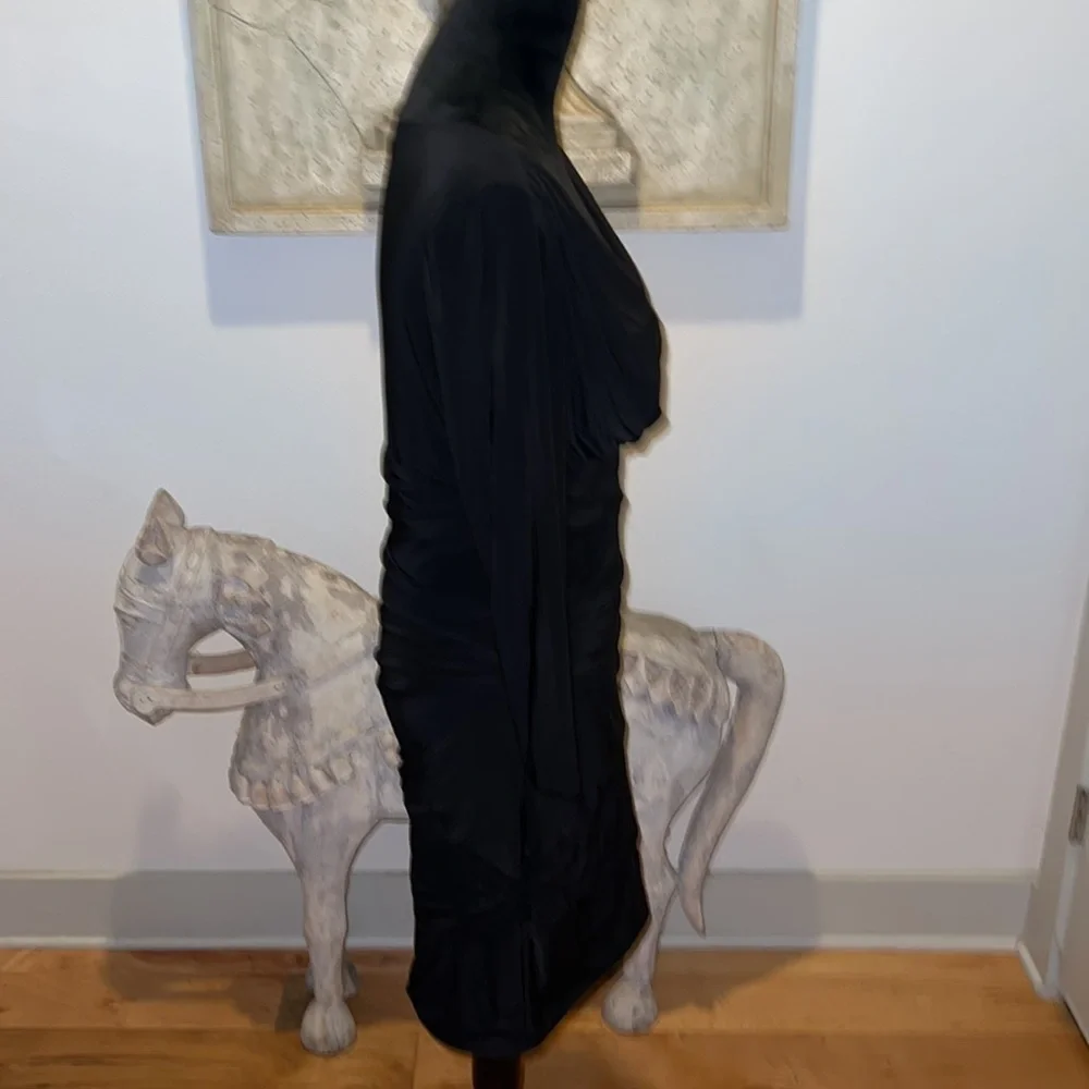 Bisou Bisou black‎ bodicon dress Sz 12